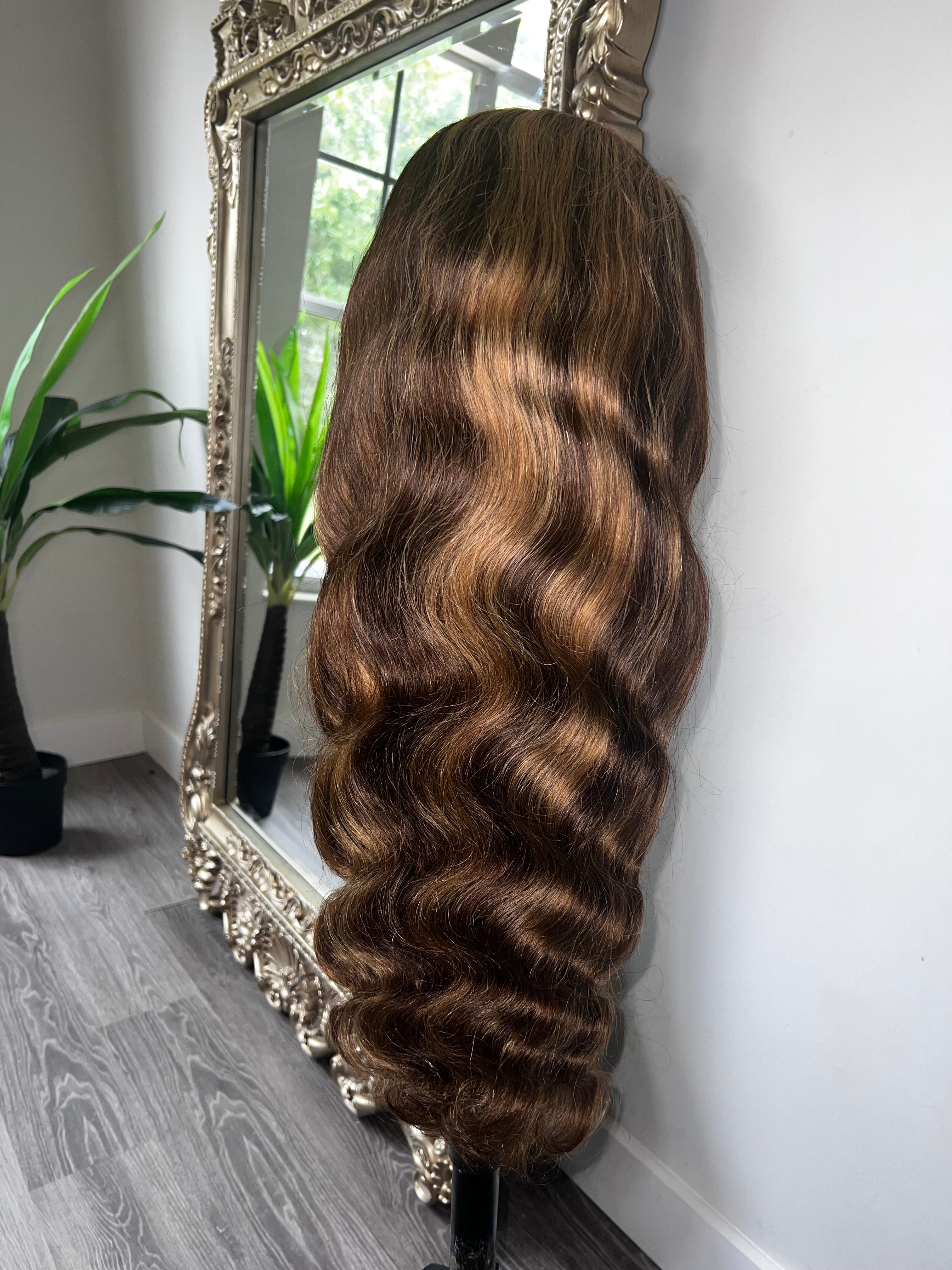 Highlighted Body Wave Lace Wig - Her Ego Hair Collection