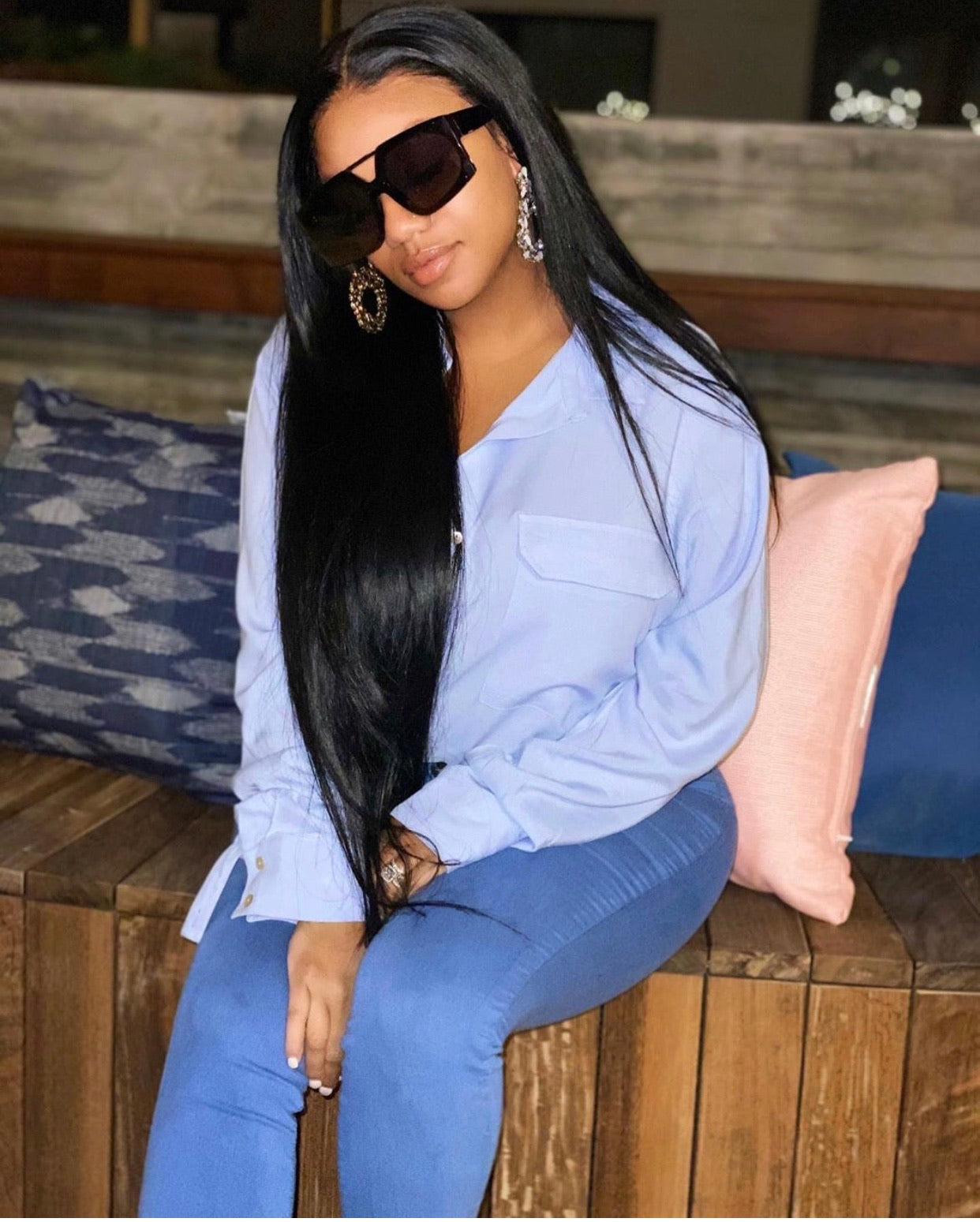 13x4 Straight Full Frontal Wig - Her Ego Hair Collection