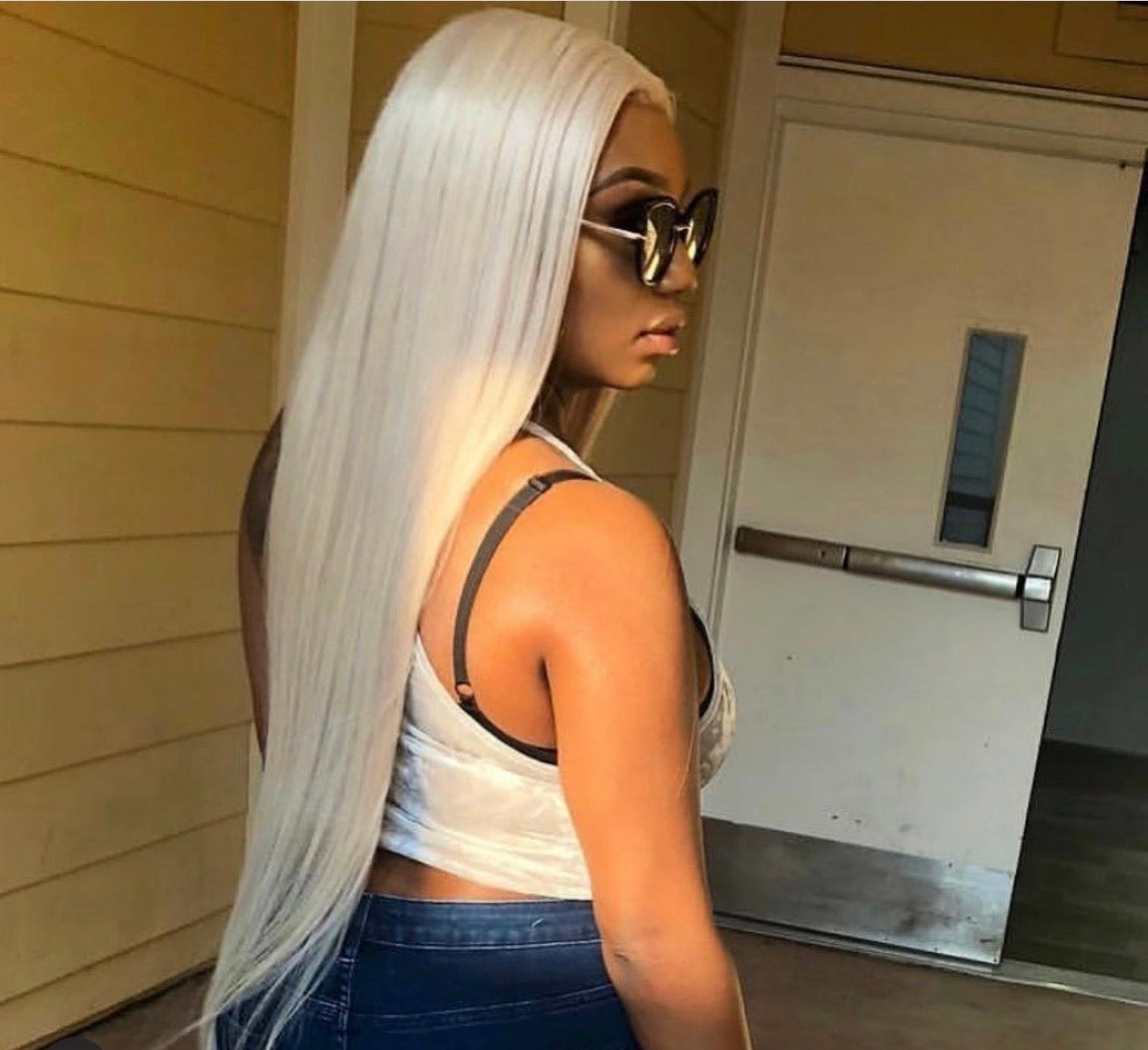 13x4 Blonde Straight Wig - Her Ego Hair Collection